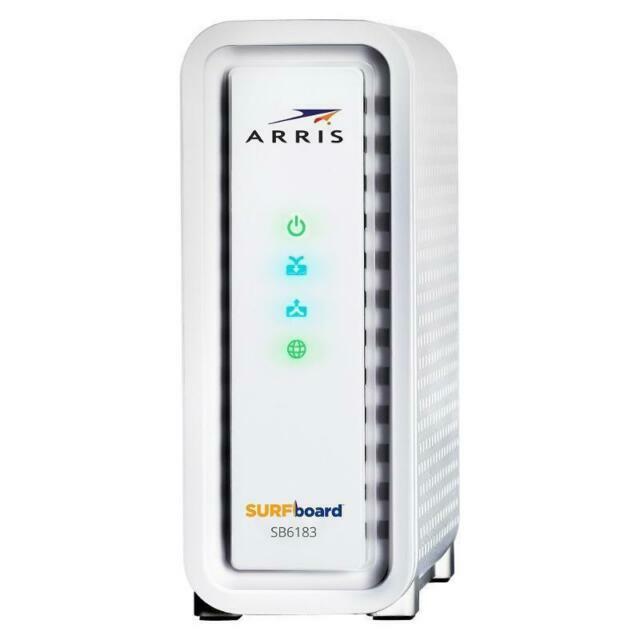 ARRIS SURFboard SB6183 16 x 4 DOCSIS 3.0 Cable Modem White - MagsTag