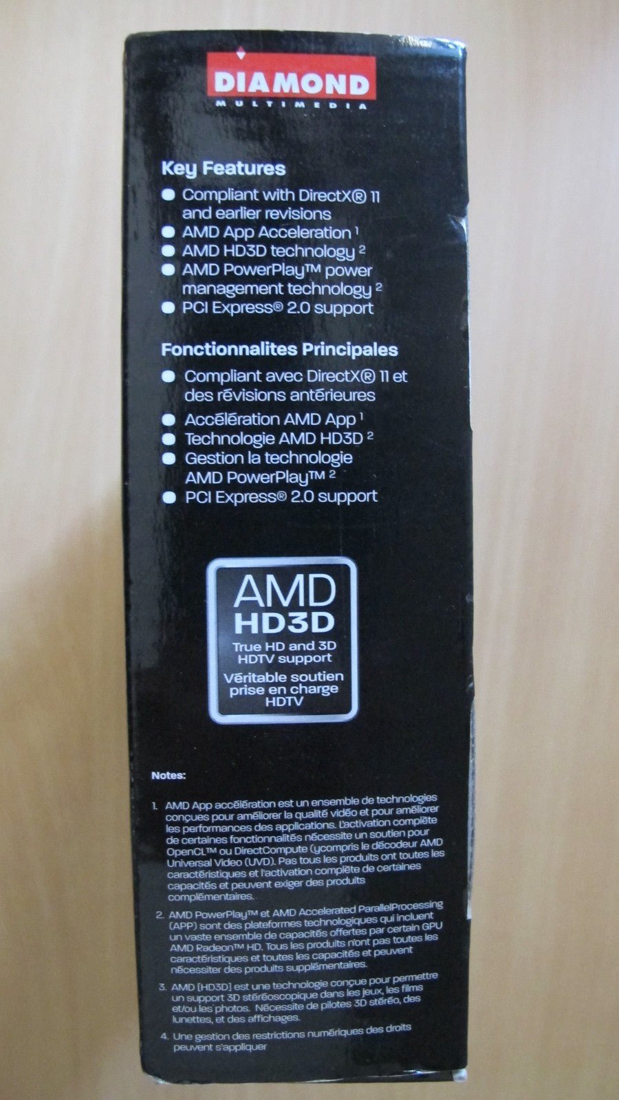 ATI Radeon HD 6450 (6450PE31G) 1GB/1GB GDDR3 SDRAM PCI Diamond Multimedia AMD - MagsTag