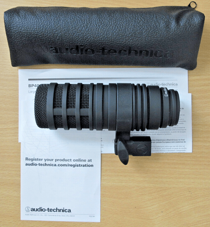 Audio - Technica BP40 Large - Diaphragm Dynamic Broadcast Microphone Open Box - MagsTag