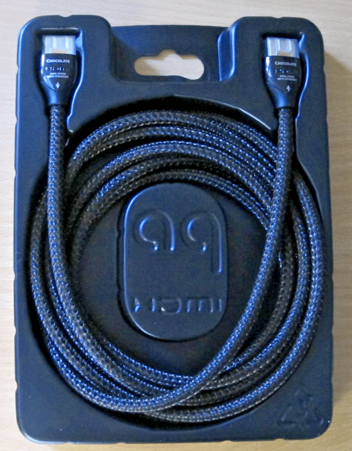 AudioQuest Chocolate High Speed HDMI Cable Ethernet Connection 4K UHD 3m - MagsTag