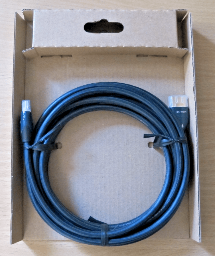 AudioQuest Forest 4K Ultra HD HDMI Cable 3.0M 10 ft. HDMIFOR03 UHD HDR - MagsTag