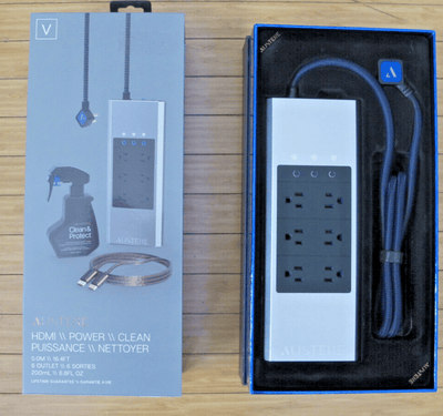 Austere Home Theatre Power & Protect + Active 5.0m HDMI New Open Box - MagsTag