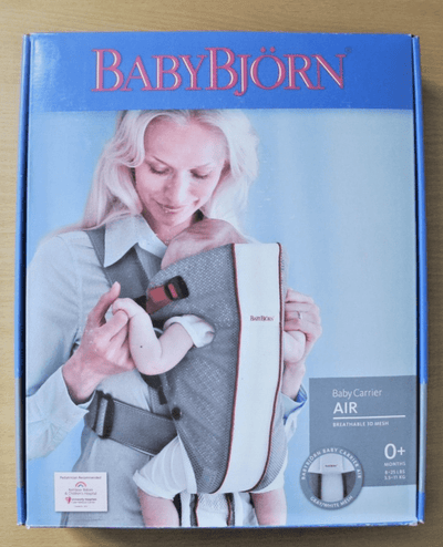 Baby BJORN Original One Air Mesh Baby Carrier Gray And White 8 - 25LB 3 - 5 - 11KG - MagsTag