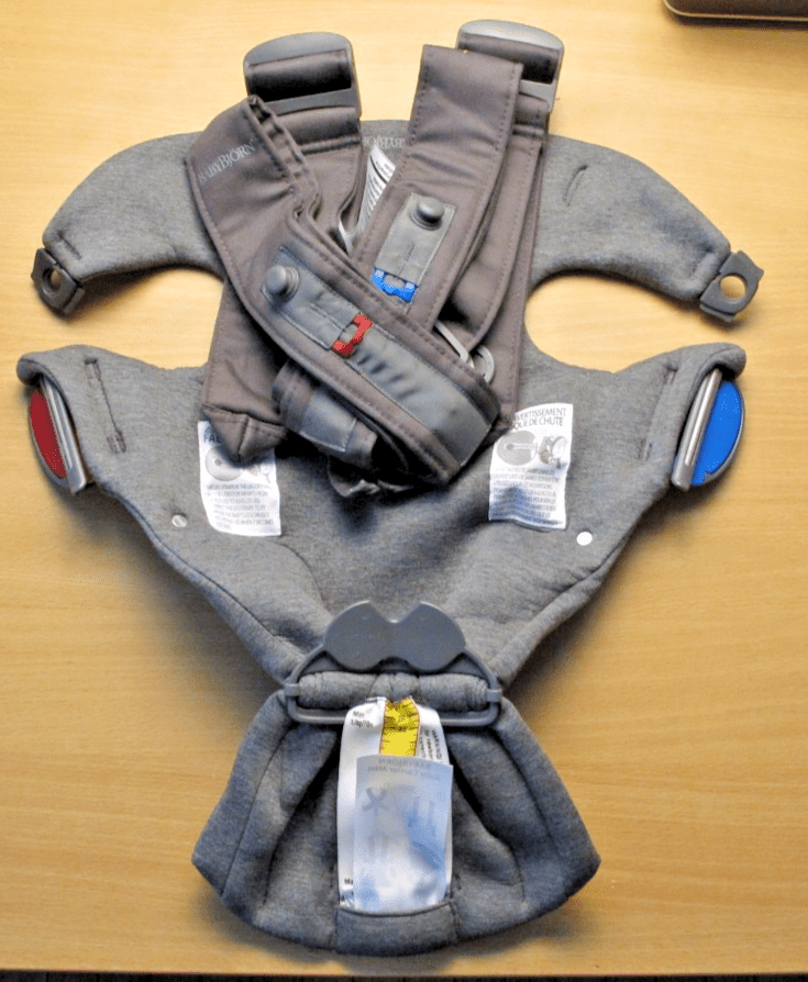 Babyjorn Carrier Mini 3D Jersey Lightweight Soft Fabric Dark Gray (7 - 25 lbs) - MagsTag
