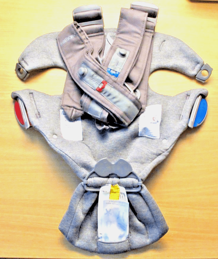 Babyjorn Carrier Mini 3D Jersey Lightweight Soft Fabric Dark Gray (7 - 25 lbs) - MagsTag