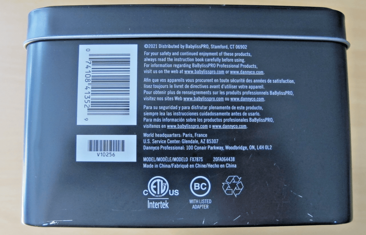 BaByliss PRO Silver FX Skeleton Outliner Cordless Trimmer - FX787S - MagsTag