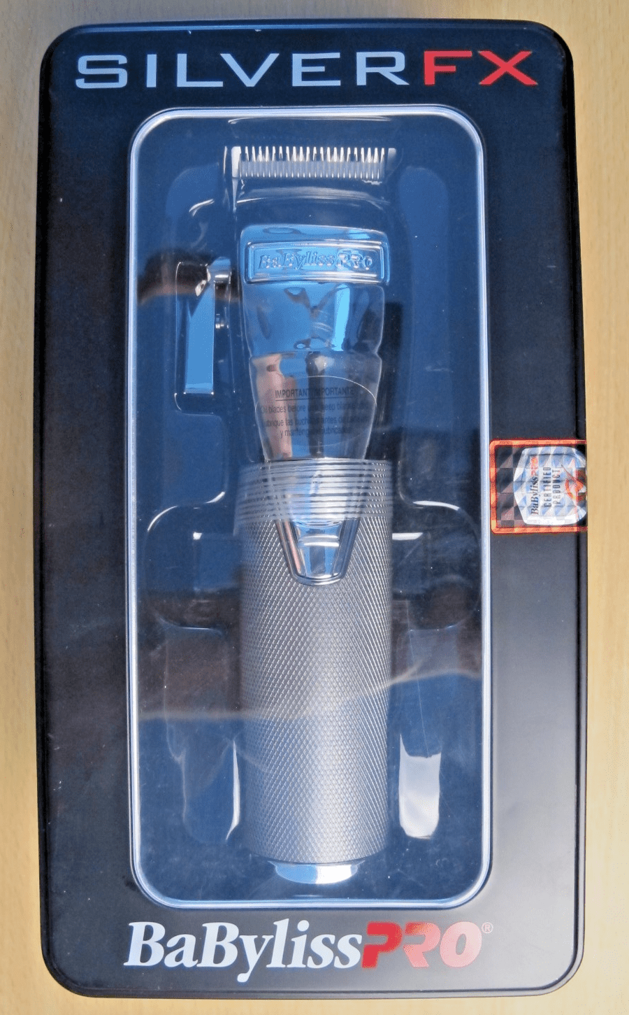 BaBylissPRO Metal Lithium-Ion Cordless Clipper Silver FX FX870S Unused - MagsTag
