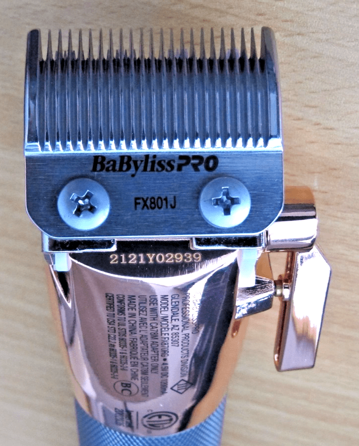 BaBylissPRO RoseFX FX870RG Metal Hair Clipper Cordless Open Box - MagsTag