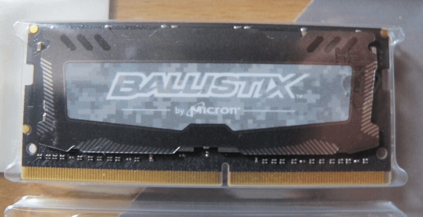 Ballistix 8GB DDR4 2400MHz 2RX8 PC4 - 2400T 1.2V 260P SODIMM Gaming Laptop Memory - MagsTag