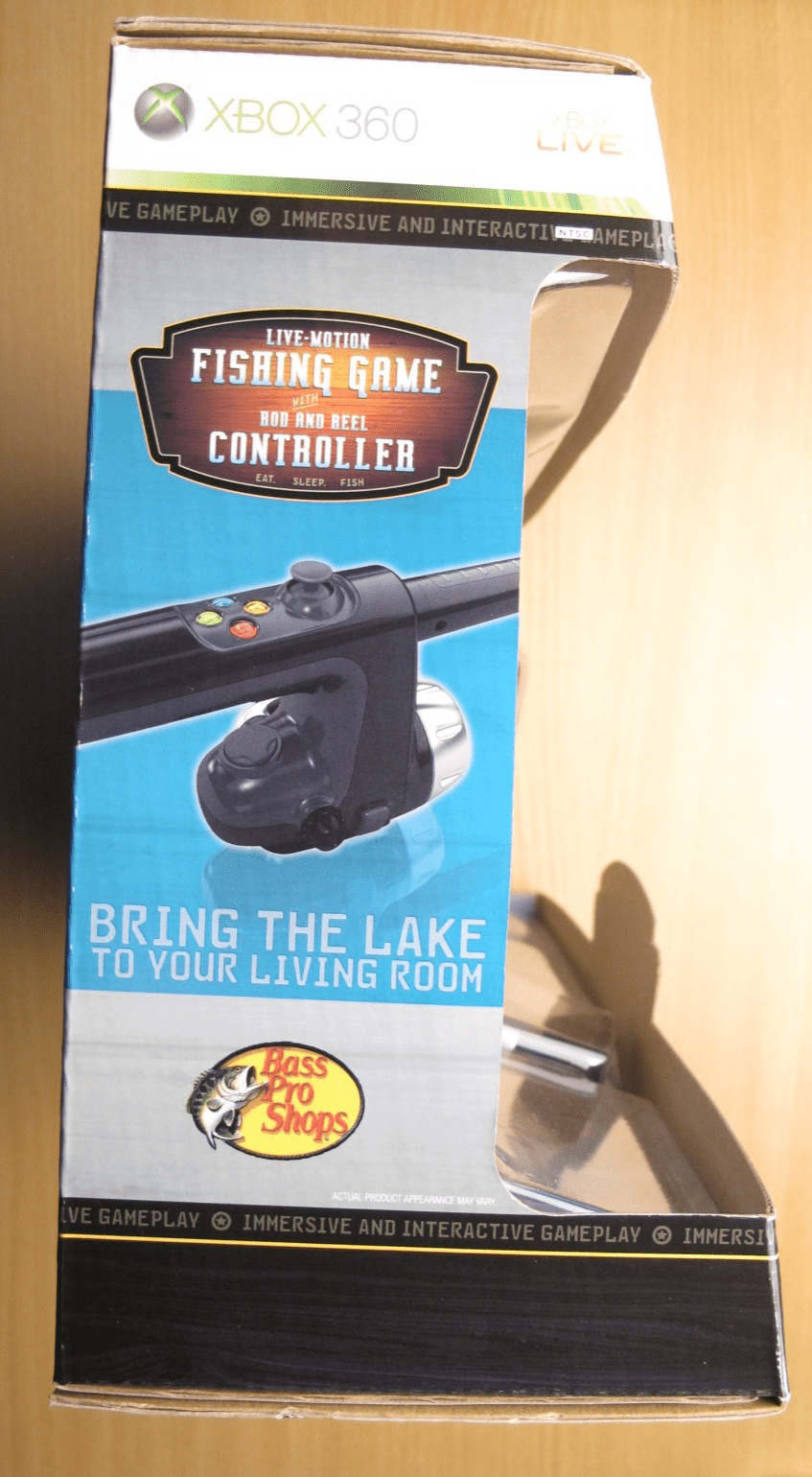 Bass Pro Shops XBOX 360 Fishing Rod Reel Controller The Strike - MagsTag