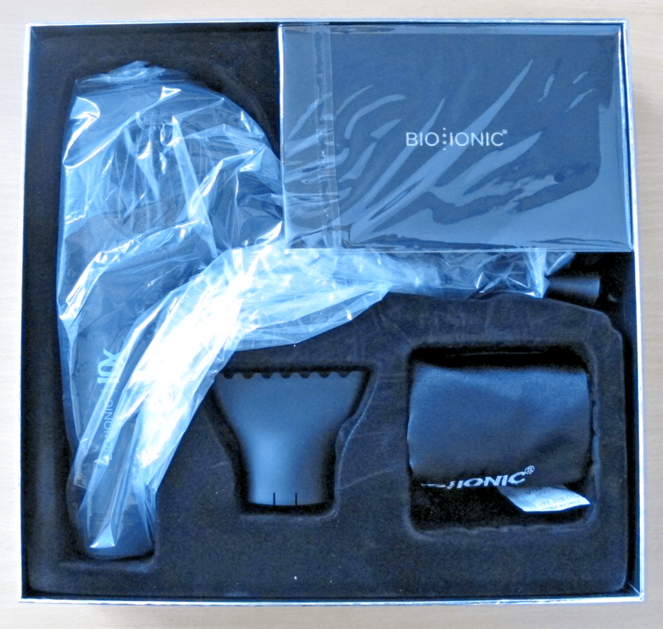 Bio Ionic 10x Ultralight Speed Dryer Black Adjustable Heat Speed Open Box 1800W - MagsTag