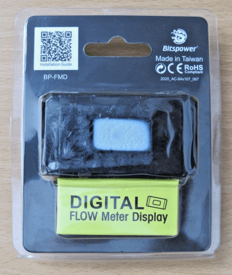 Bitspower Digital Flow Meter Display BP - FMD Built - in LCD real - time flow rate - MagsTag