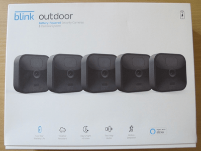 Blink Outdoor HD Security Camera 5 Camera Kit Wireless 3rd Gen 1080p HD video - MagsTag