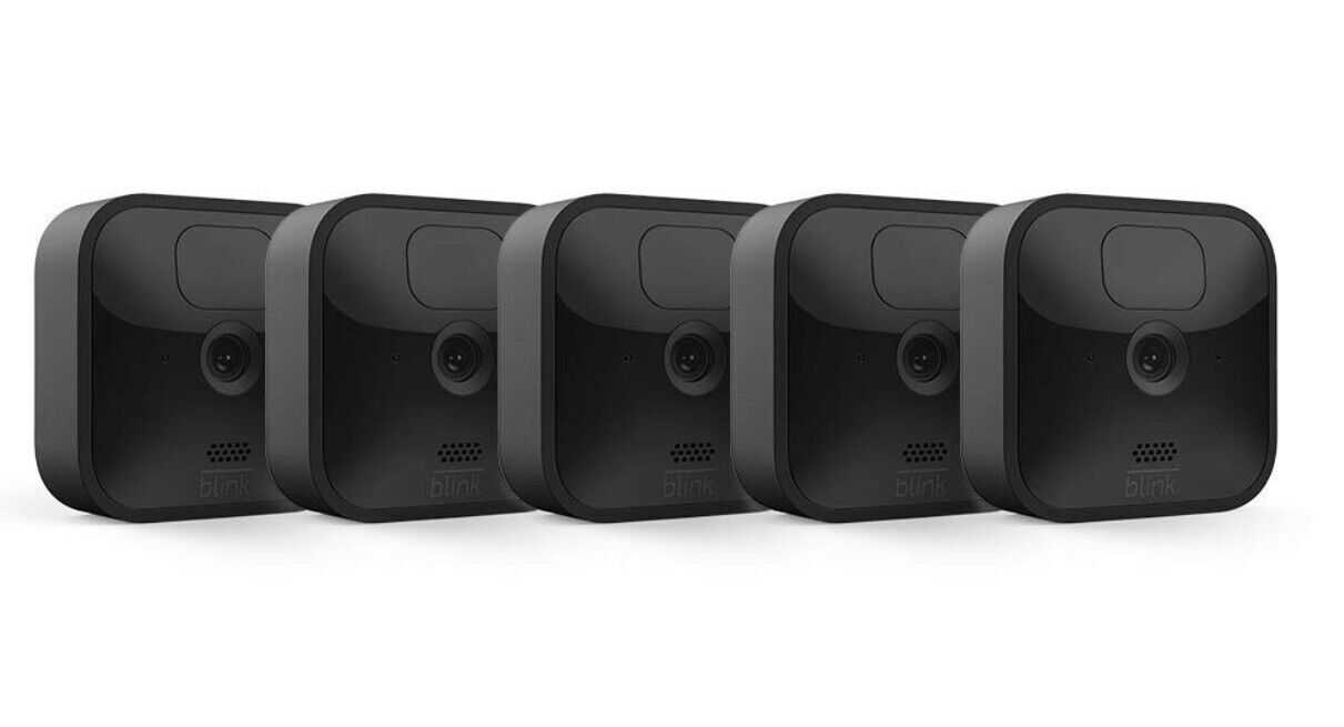 Blink Outdoor HD Security Camera 5 Camera Kit Wireless 3rd Gen 1080p HD video - MagsTag