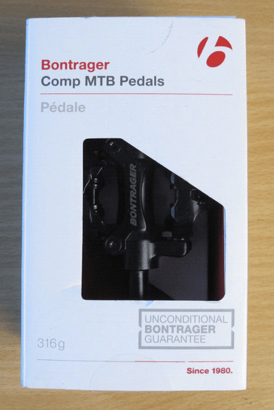 Bontrager 315559677 Comp 9/16 " SPD compatible Mountain bike Black Pedal Set - MagsTag