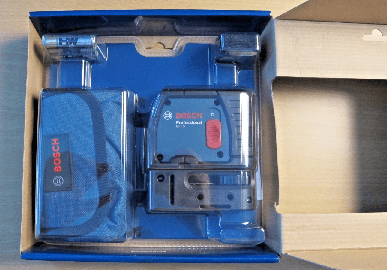 Bosch GPL3 R 3-Point Self-Leveling Alignment Laser 100ft Range Unused Open box - MagsTag