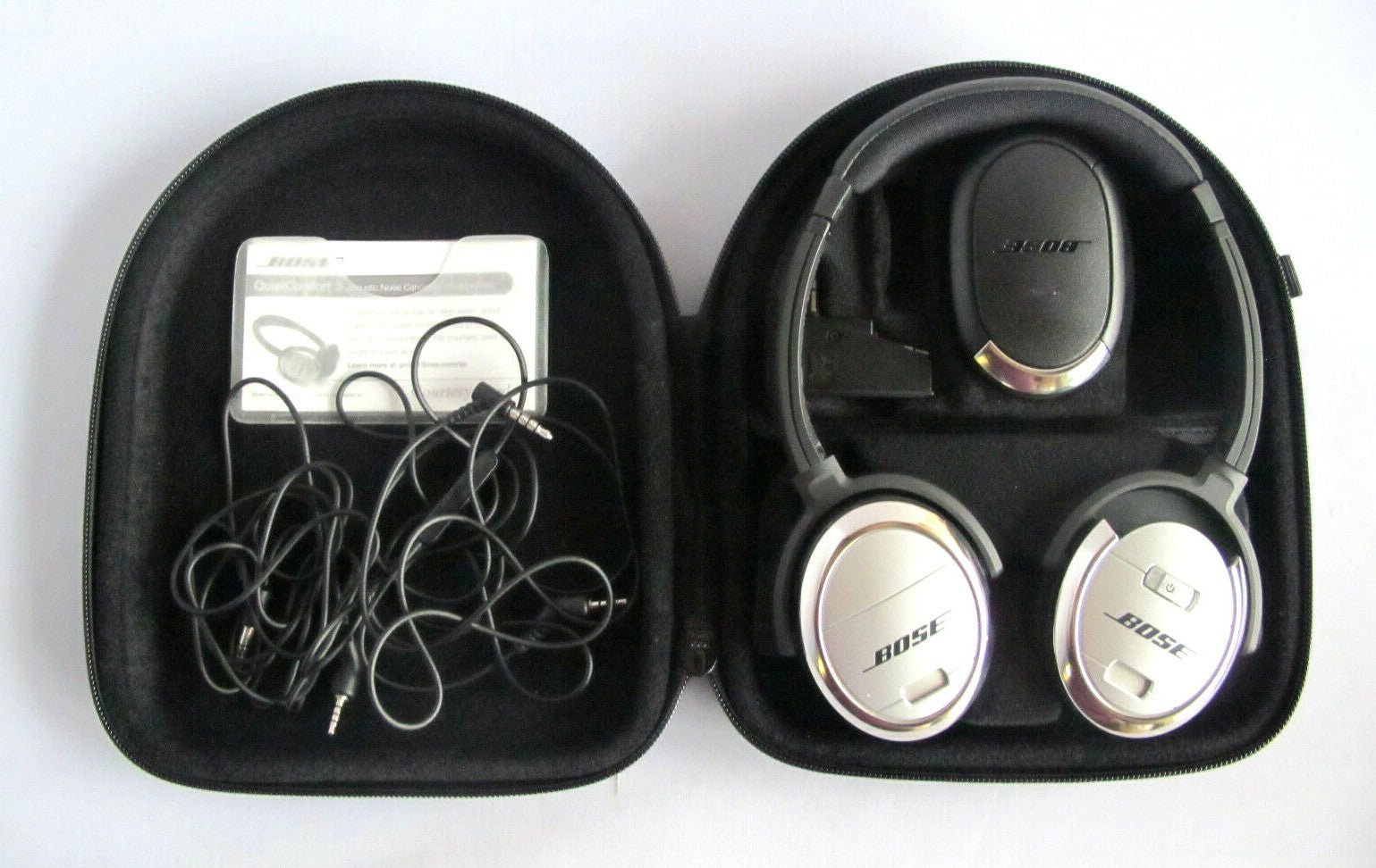 Bose QuietComfort 3 Acoustic Noise Cancelling On - Ear Headphones OPEN BOX - MagsTag
