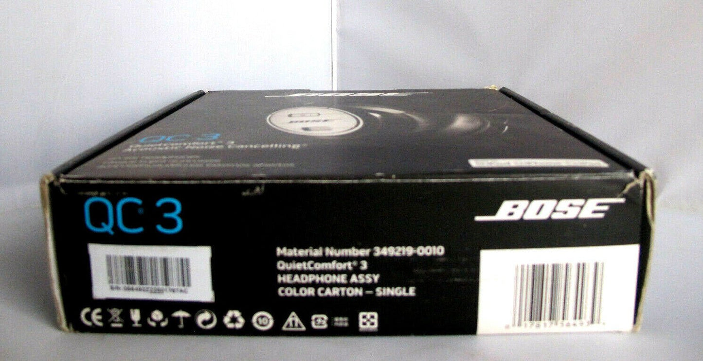 Bose QuietComfort 3 Acoustic Noise Cancelling On - Ear Headphones OPEN BOX - MagsTag