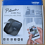Brother P - touch CUBE Plus 180dpi Bluetooth Thermal Label Maker Black Open Box - MagsTag