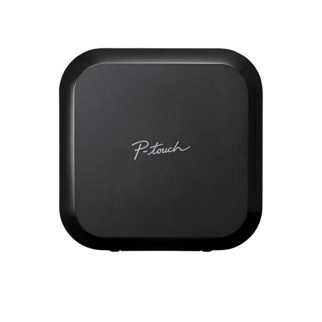 Brother P - touch CUBE Plus 180dpi Bluetooth Thermal Label Maker Black Open Box - MagsTag