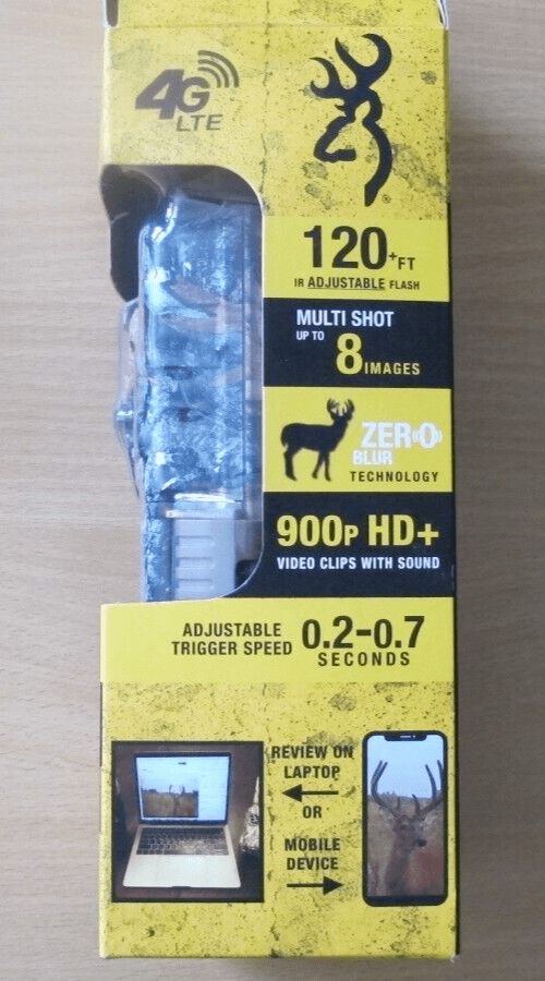 Browning Trail Camera Defender Scout Pro 120ft Wireless 18MP 4G Verizon Unused - MagsTag