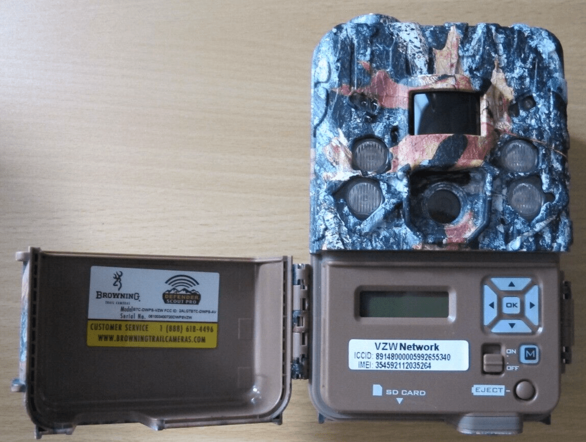 Browning Trail Camera Defender Scout Pro 120ft Wireless 18MP 4G Verizon Unused - MagsTag