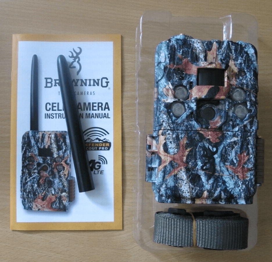 Browning Trail Camera Defender Scout Pro 120ft Wireless 18MP 4G Verizon Unused - MagsTag