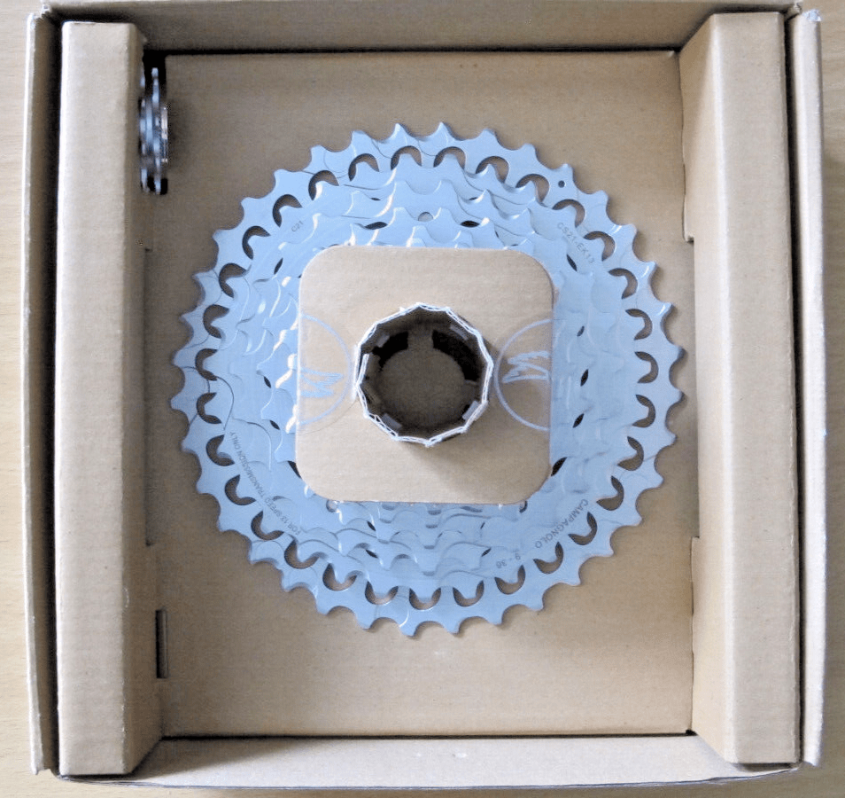 Campagnolo EKAR Cassette 13 - Speed 9 - 36t Silver For N3W Driver Body Open Box - MagsTag