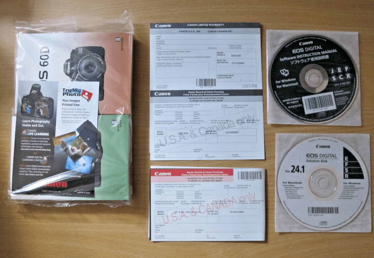 Canon EOS 60D EF - S18 - 135mm f/3.5 - 5.6 IS 18MP CMOS US Market Lens Kit DSLR Camera - MagsTag