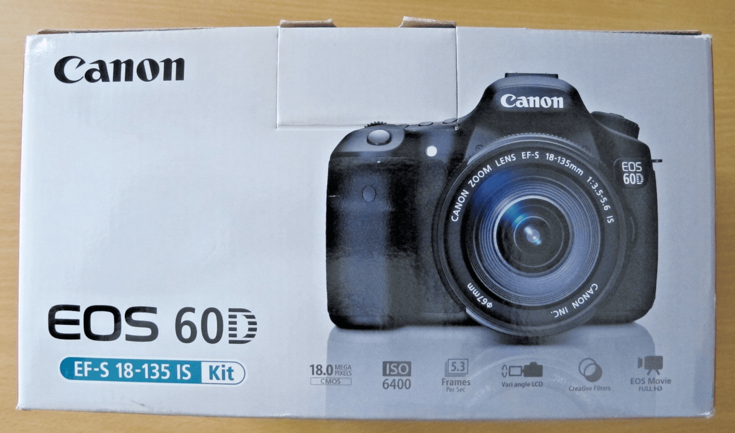 Canon EOS 60D EF - S18 - 135mm f/3.5 - 5.6 IS 18MP CMOS US Market Lens Kit DSLR Camera - MagsTag
