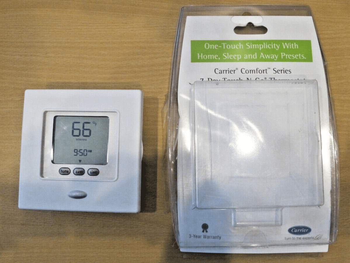 CARRIER Cor 7 - Day Programmable Wi - Fi Thermostat with Energy Reports TP - WEM01 - MagsTag