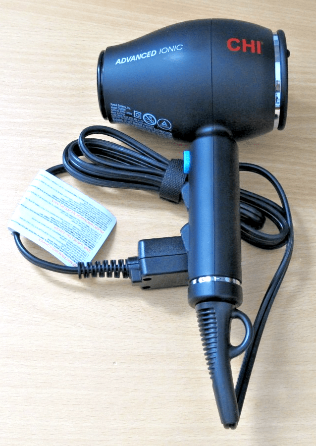CHI 1875 Series Advanced Ionic Compact Hair Dryer Matte Black Open Box unused - MagsTag