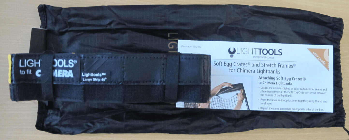Chimera 40 Degree Strip Fabric Grid for Large Sized Soft Boxes 3570 OPEN BOX - MagsTag