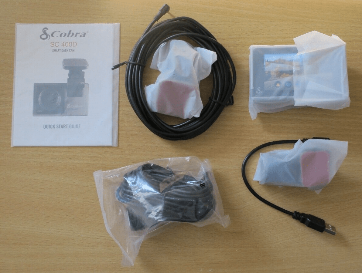 Cobra SC 400D Ultra HD 4K Resolution Camera Amazon Alexa Built - In Dash Cam Unusd - MagsTag