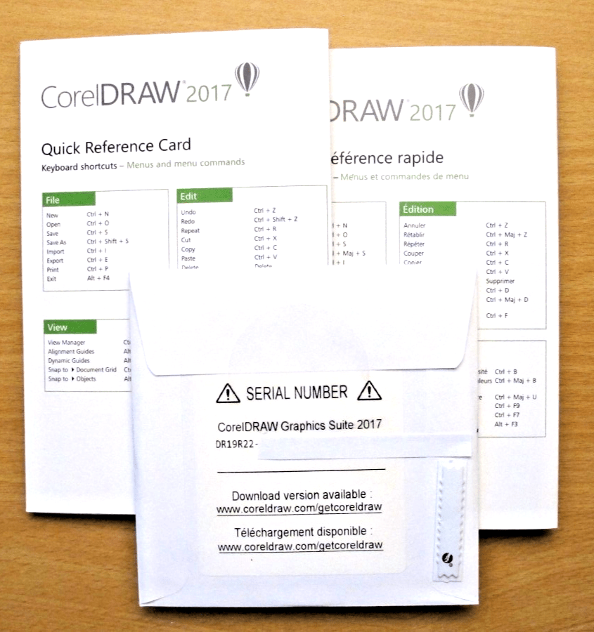 CorelDRAW Graphics Suite 2017 Unused Windows 7 / 8 / 10 Unused - MagsTag