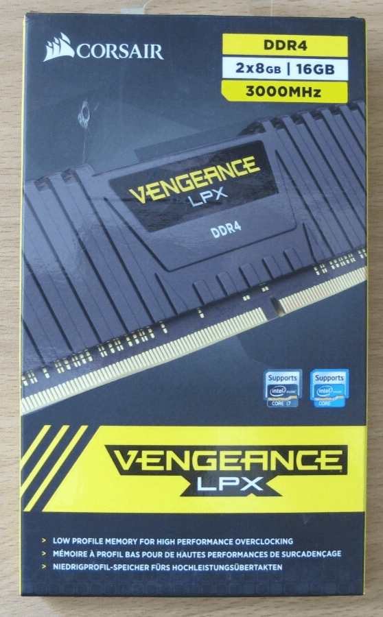 Corsair Vengeance LPX 2x8GB 16GB DDR4 3000MHz CMK16GX4M2C3000C16 Unused - MagsTag
