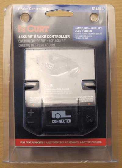 Curt Assure Proportional Trailer Brake Controller with Dynamic Screen 51160 - MagsTag