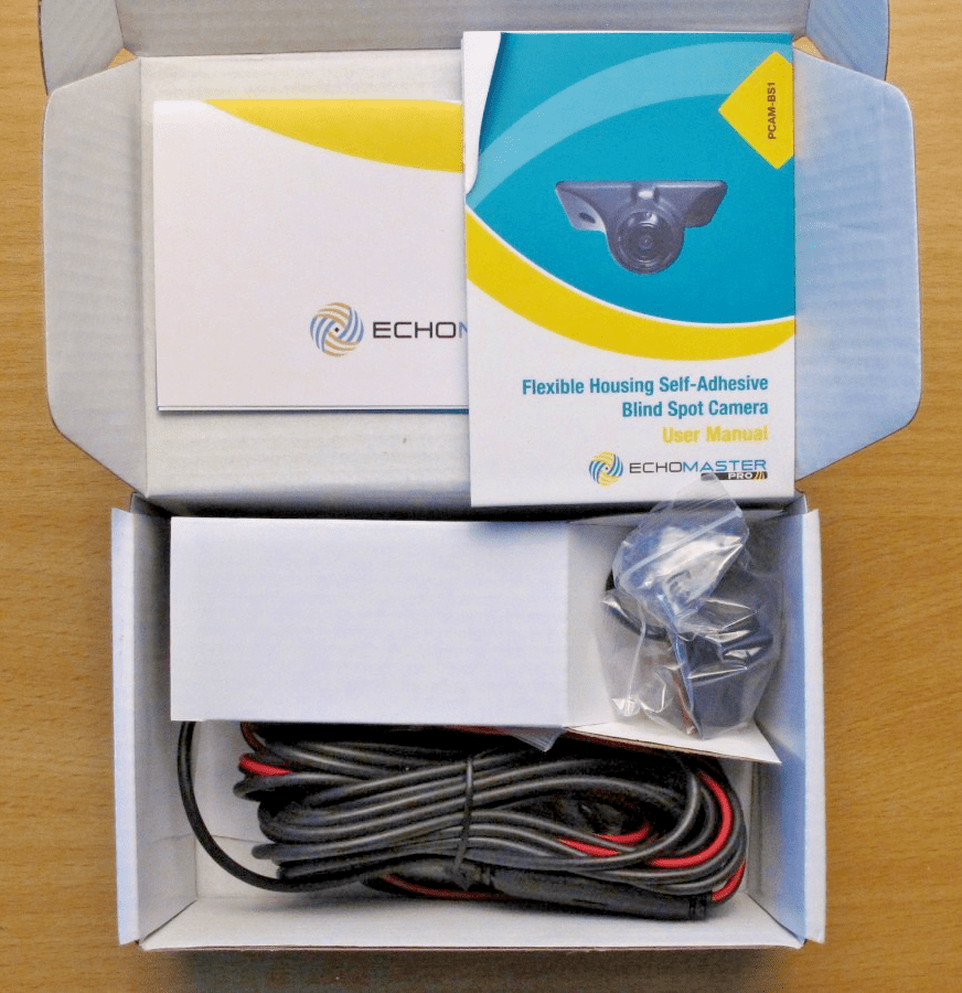 Echomaster PCAM - BS1 - N Flexible Housing Self - Adhesive Blind Spot Camera - MagsTag