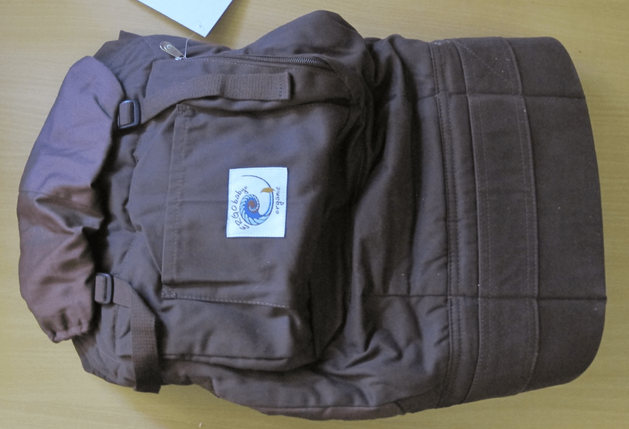 Ergobaby Organic Original Baby Carrier for Infants 15 - 40lbs, Brown Ergo - MagsTag