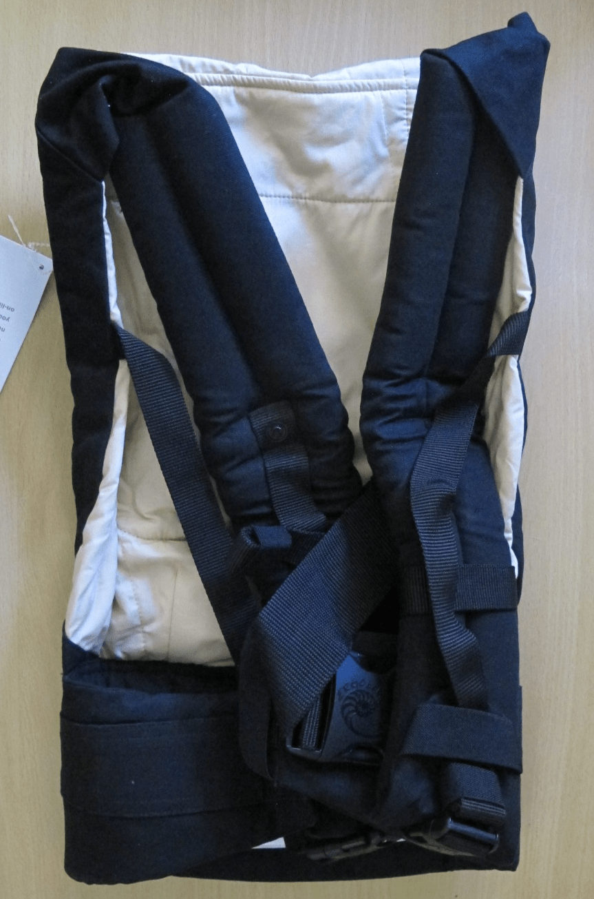 ERGObaby The Original Baby Carrier Black Camel BC6CA 7–45 lbs (3.2–20.4 kg) - MagsTag