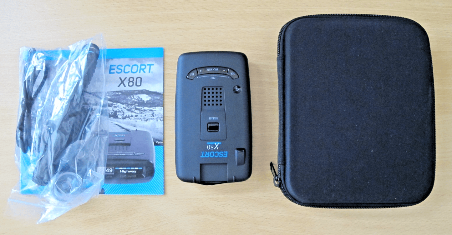 ESCORT X80 Radar Laser Detector with Bluetooth Unused Open Box - MagsTag