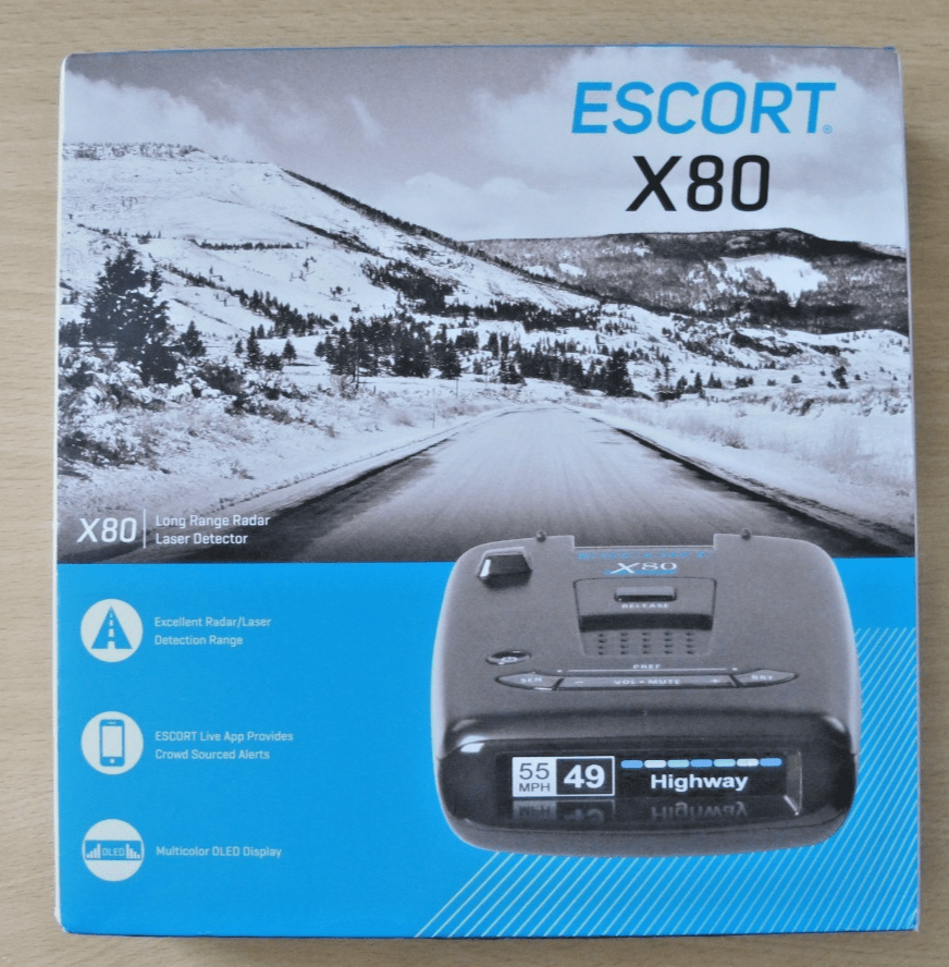 ESCORT X80 Radar Laser Detector with Bluetooth Unused Open Box - MagsTag