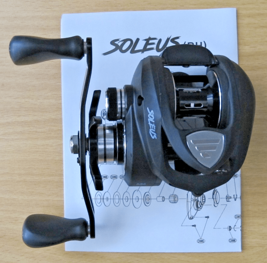 Favorite SLSB7R Soleus casting reel RH 11BB 7.3:1 - MagsTag