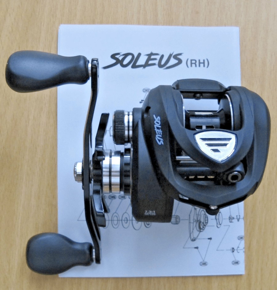 Favorite SLSB7R Soleus casting reel RH 11BB 7.3:1 - MagsTag