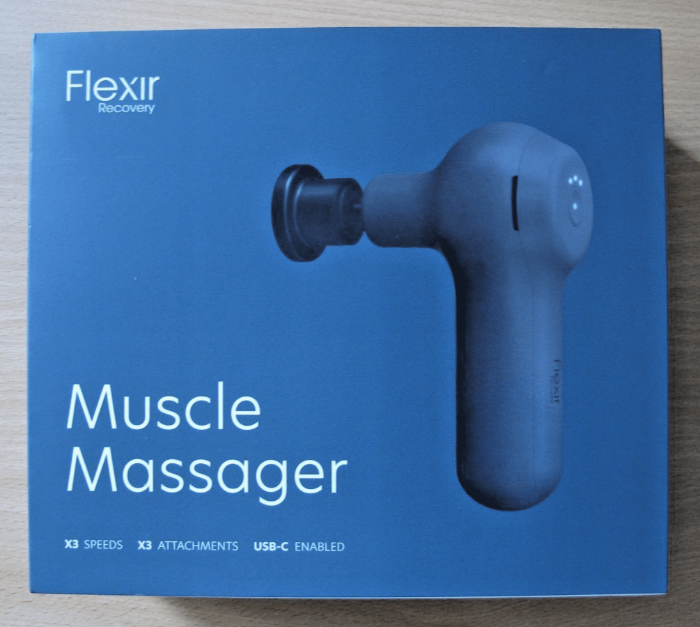 Flexir Recovery Modern Muscle Massage Gun Back Pain - MagsTag