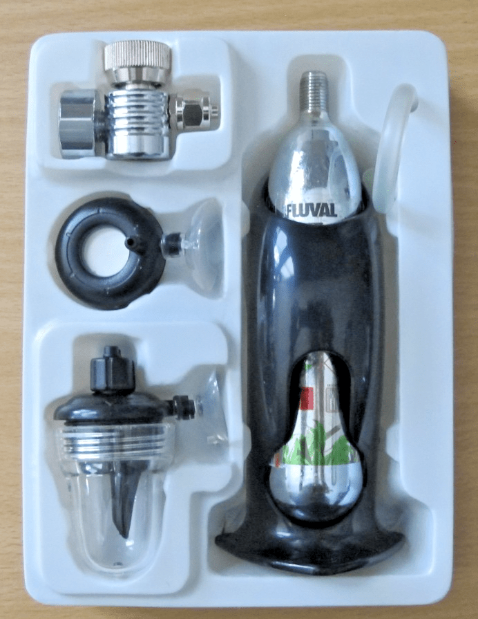 Fluval 45g CO2 Pressurized Kit Small Planted Aquariums Up To 30 US Gall 7554 - MagsTag