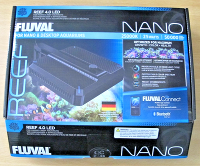 Fluval Marine & Reef 4.0 LED Light 25 WATTS/25000K Nano & Desktop Aquariums - MagsTag