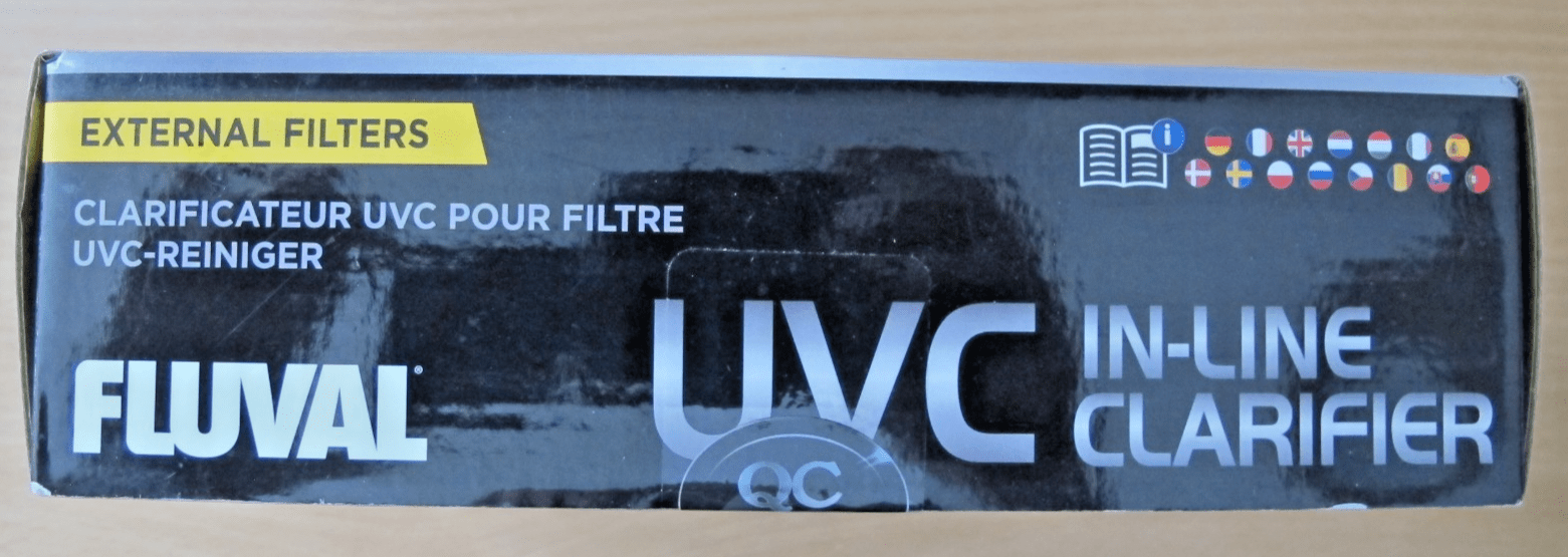 Fluval UVC In - Line Water Clarifier Up To 100 Gallons A203 Aquarium New Open Box - MagsTag