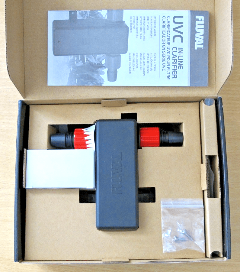 Fluval UVC In - Line Water Clarifier Up To 100 Gallons A203 Aquarium New Open Box - MagsTag