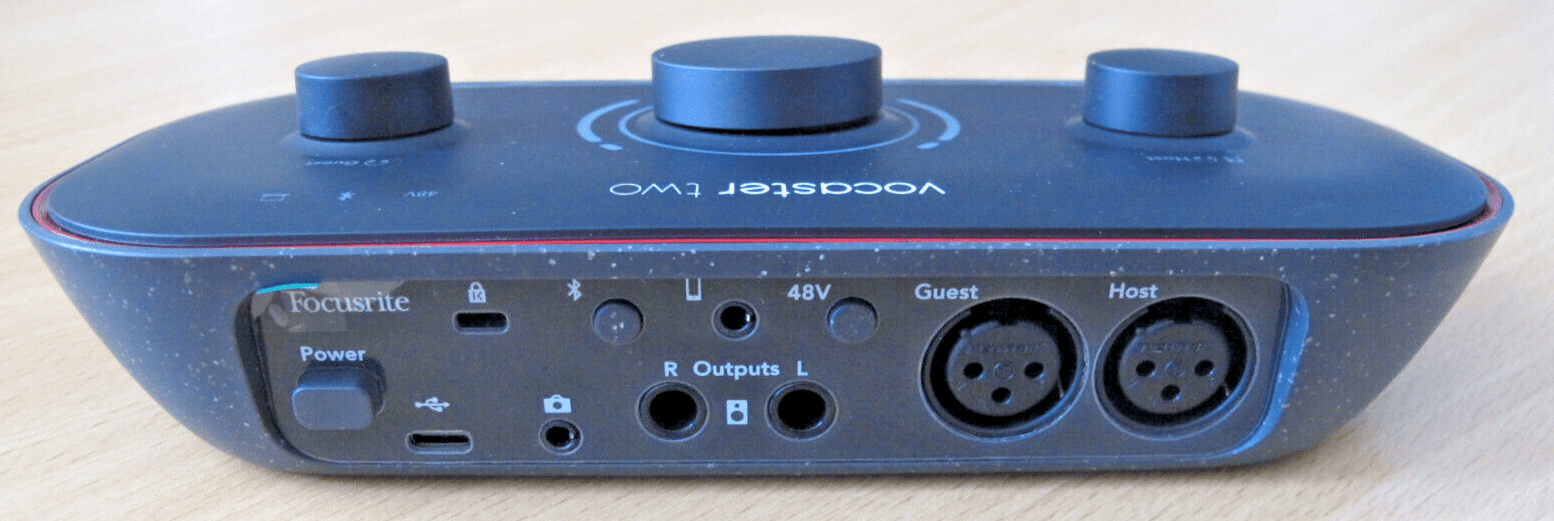 Focusrite Vocaster Two Podcast Interface Solo Content Creators Open Box - MagsTag